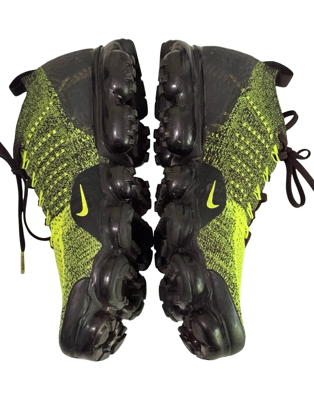 Nike Air Vapormax Flyknit 2 Volt Black 9.5